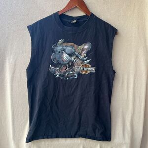 Harley-Davidson Men's Medium Muscle Tank Logo Buddy Stubbs 2015 Cave Creek AZ‎